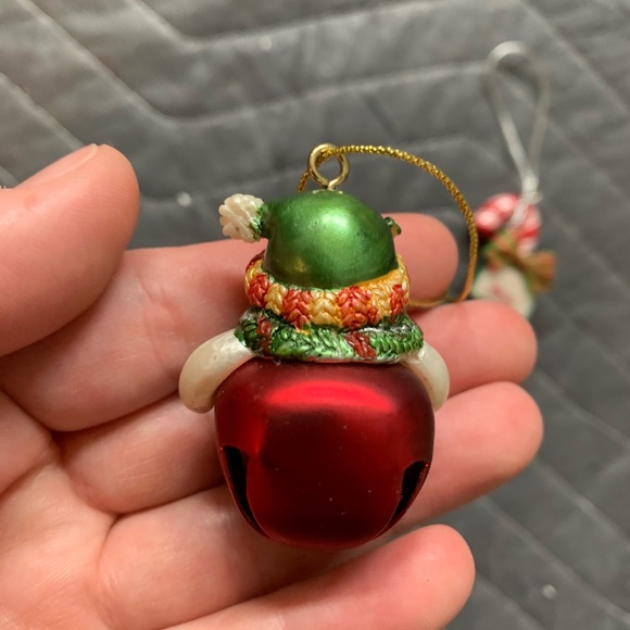 Set of 2 Alicia Monogrammed Christmas Ornaments - Picture 4 of 5